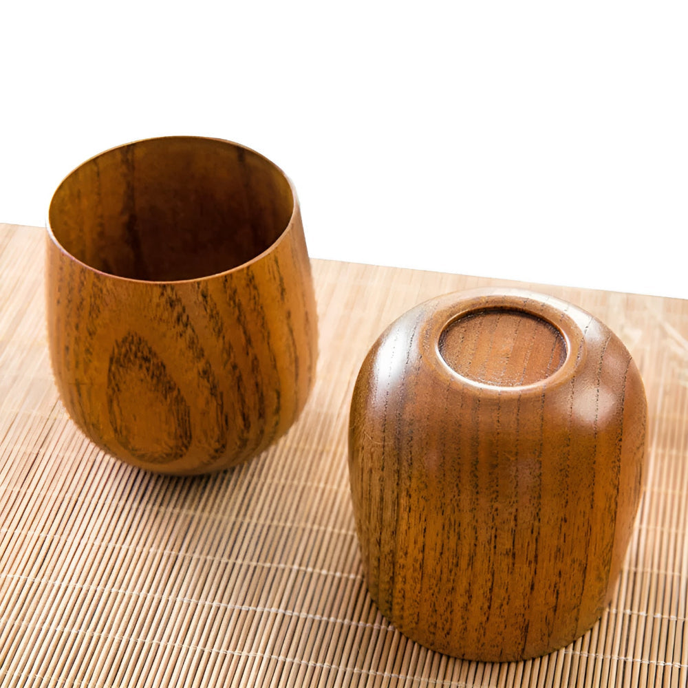 Handcrafted Wooden Tea Cup-Kitchen & Dining > Tableware-casanuva-casanuva