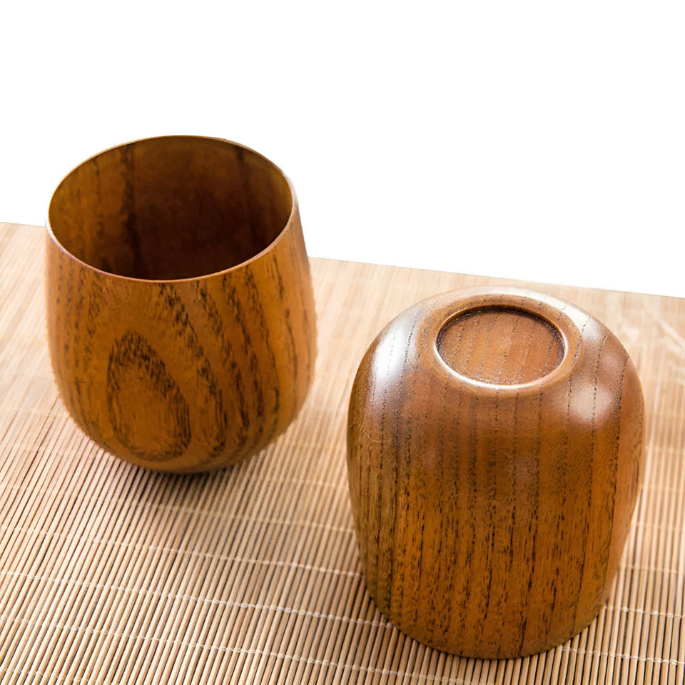Handcrafted Wooden Tea Cup-Kitchen & Dining > Tableware-casanuva-casanuva