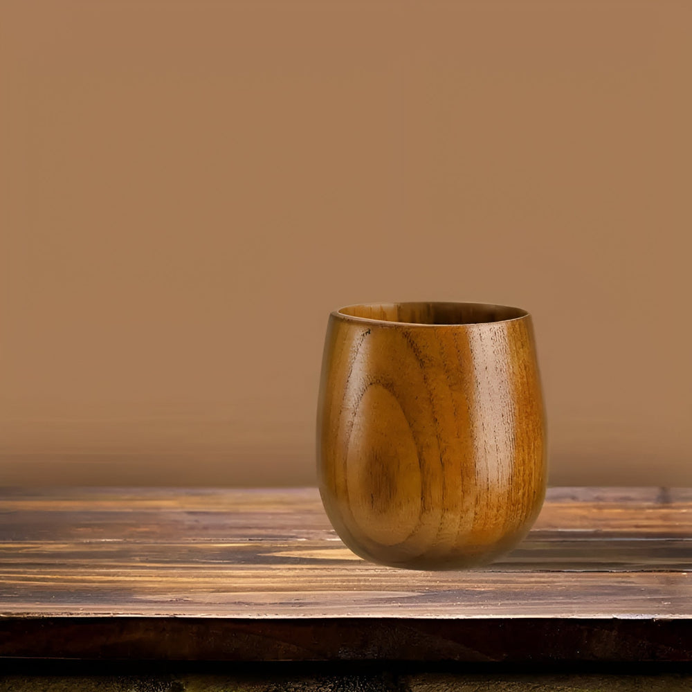 Handcrafted Wooden Tea Cup-Kitchen & Dining > Tableware-casanuva-casanuva