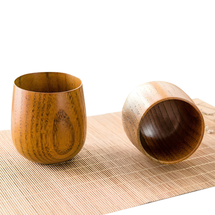 Handcrafted Wooden Tea Cup-Kitchen & Dining > Tableware-casanuva-casanuva