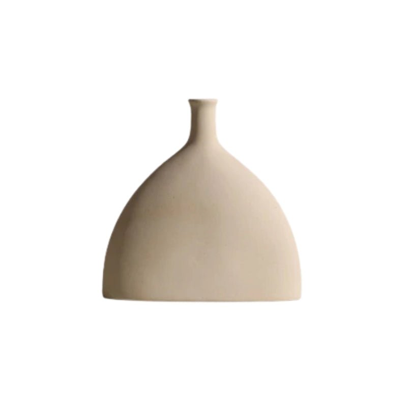 Handmade Ceramic Vase and Candle Holders Set-Home Decor > Candle Holders-casanuva-Deep Vase-casanuva
