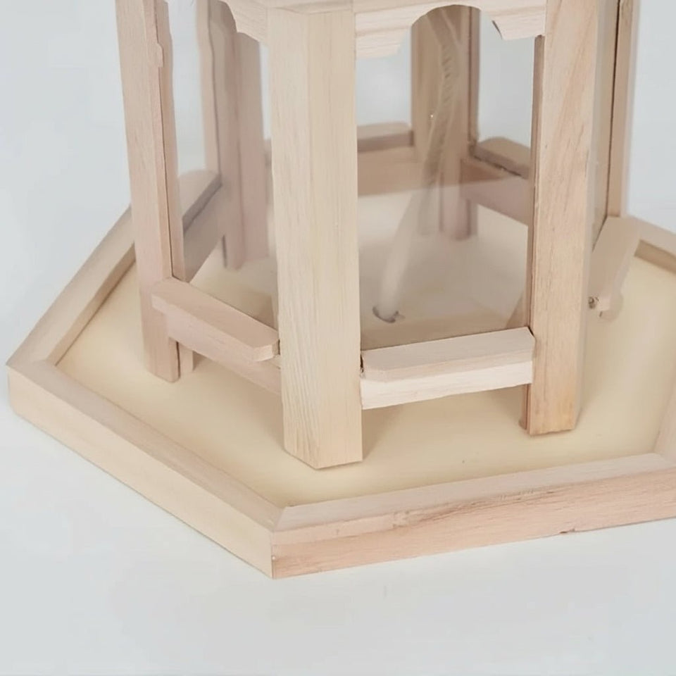 Handmade Wooden Birdhouse with Integrated Water System-Home Decor > Decorative Accessories-casanuva-casanuva