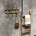 Handwoven Rattan Wall Hooks Set of Three for Stylish Organization-Bedding & Bath > Bathroom Accessories-casanuva-casanuva