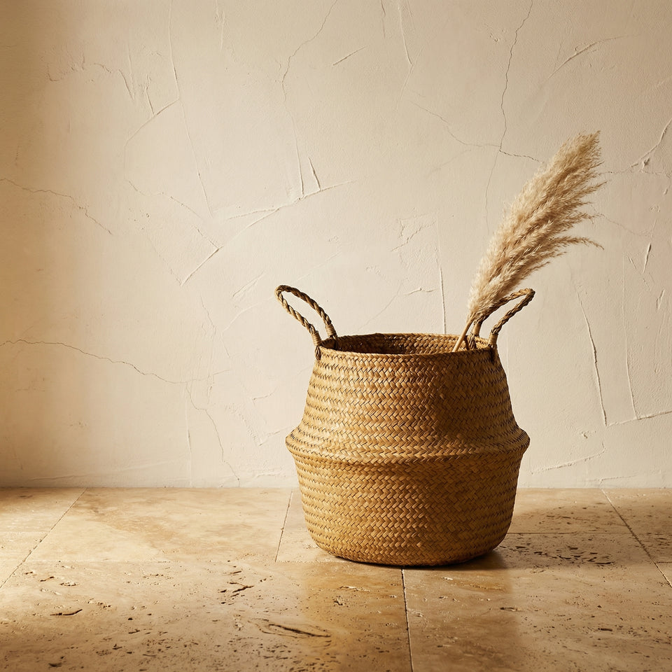 Handwoven Storage Basket for Stylish Organization-Home Decor > Decorative Accessories-casanuva-casanuva