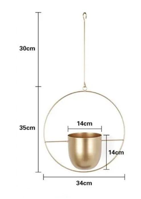 Hanging Planters Modern Luxury Pots-Home Decor > Decorative Accessories-casanuva-casanuva