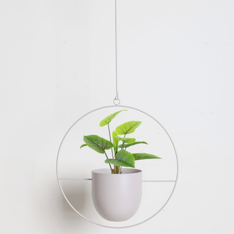 Hanging Planters Modern Luxury Pots-Home Decor > Decorative Accessories-casanuva-Light Gray-Circle-casanuva