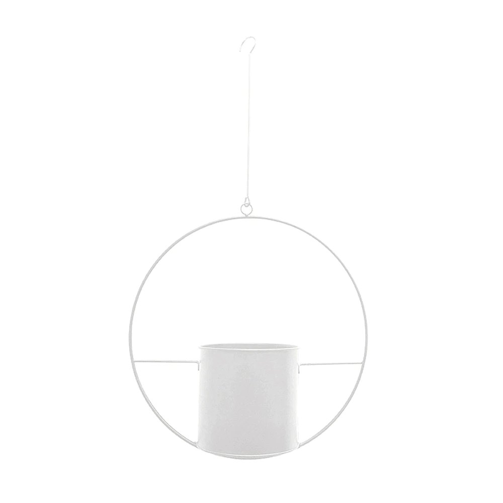 Hanging Planters Modern Luxury Pots-Home Decor > Decorative Accessories-casanuva-White-Circle-casanuva