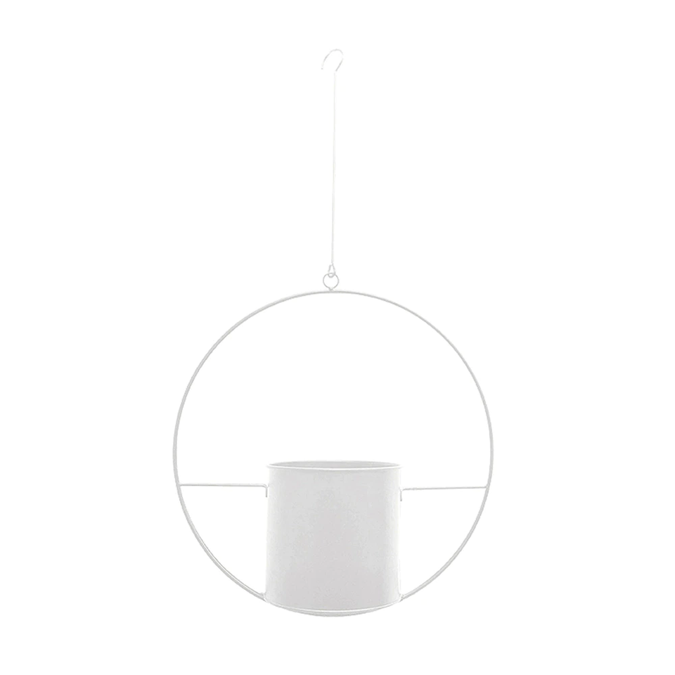 Hanging Planters Modern Luxury Pots-Home Decor > Decorative Accessories-casanuva-White-Circle-casanuva
