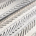 Herringbone Scallop Edge Sofa Cover-Covers & Textiles > Sofa Covers-casanuva-casanuva
