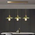 Hibiscus Flower Glass Pendant Light-Lighting > Pendant Lights-casanuva-casanuva
