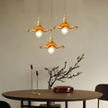 Hibiscus Flower Glass Pendant Light-Lighting > Pendant Lights-casanuva-casanuva