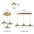 Hibiscus Flower Glass Pendant Light-Lighting > Pendant Lights-casanuva-casanuva