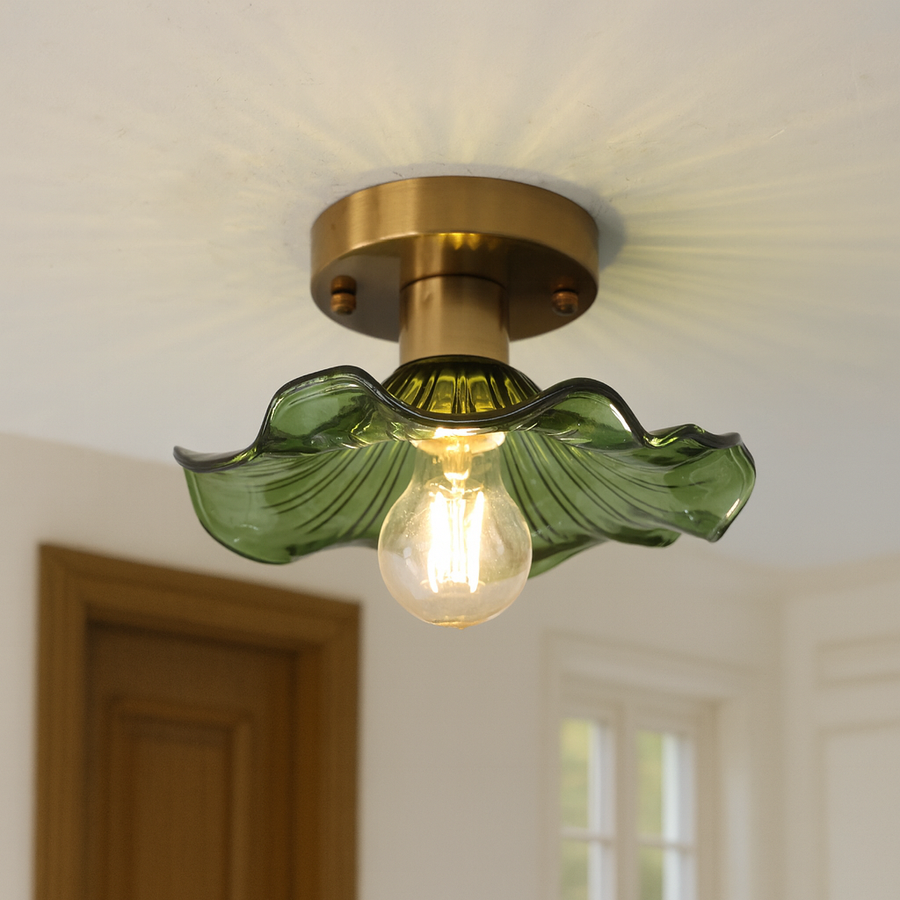 Hibiscus Pendant Light with Floral Design-Lighting > Pendant Lights-casanuva-casanuva