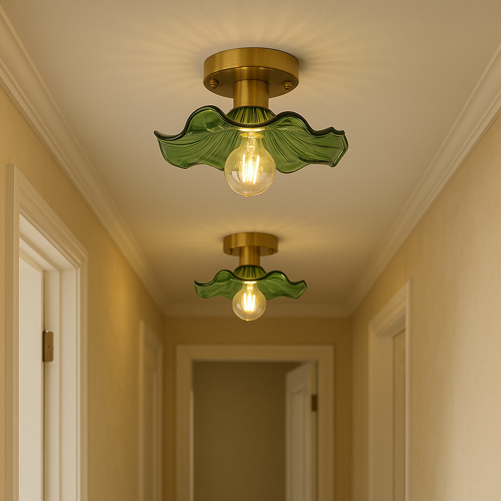 Hibiscus Pendant Light with Floral Design-Lighting > Pendant Lights-casanuva-casanuva