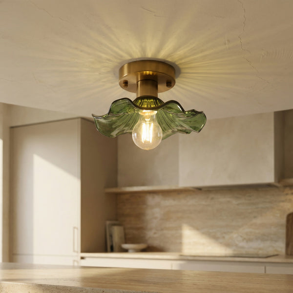 Hibiscus Pendant Light with Floral Design-Lighting > Pendant Lights-casanuva-casanuva