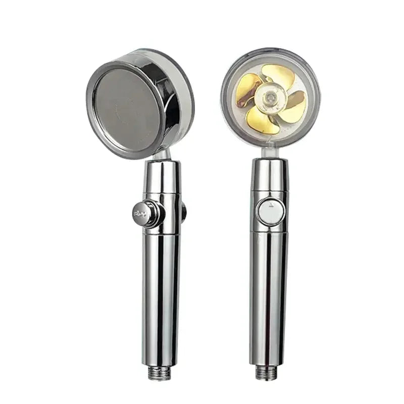 High-Pressure 360° Rotatable Shower Head with Turbo Propeller-Bedding & Bath > Bathroom Accessories-casanuva-casanuva