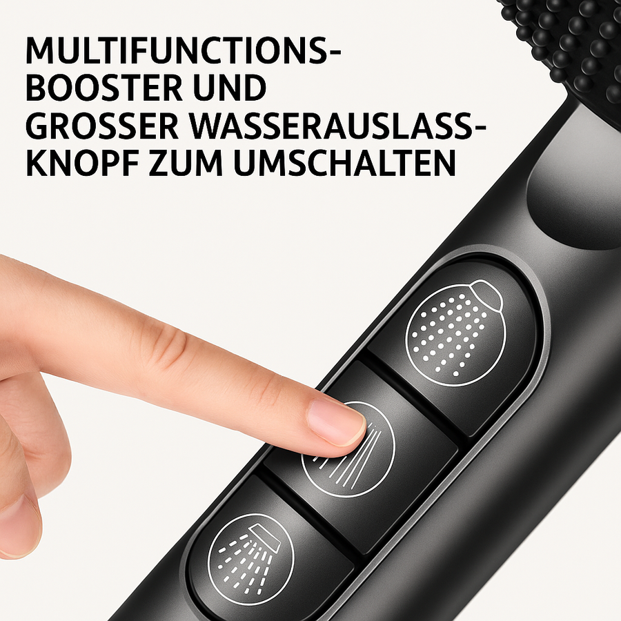 High-Pressure Hand Shower with 5 Spray Modes-Bedding & Bath > Bathroom Accessories-casanuva-casanuva