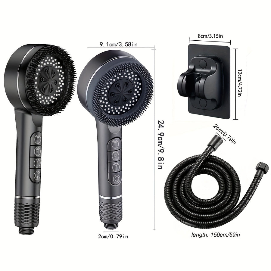 High-Pressure Hand Shower with 5 Spray Modes-Bedding & Bath > Bathroom Accessories-casanuva-casanuva