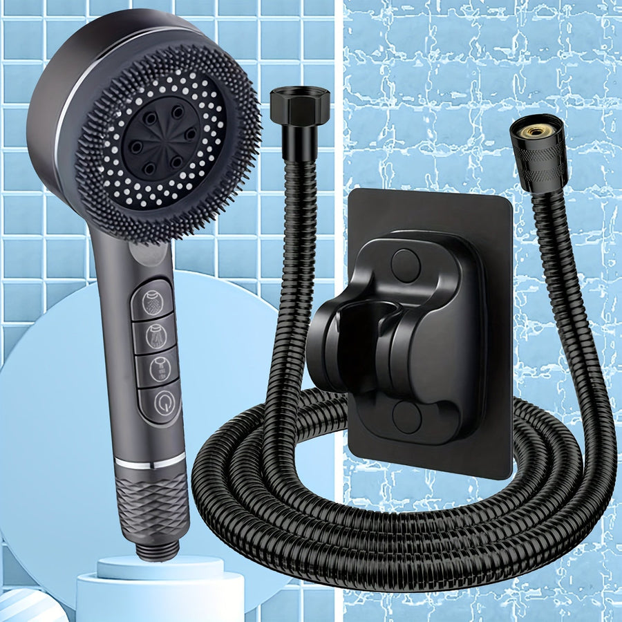 High-Pressure Hand Shower with 5 Spray Modes-Bedding & Bath > Bathroom Accessories-casanuva-casanuva