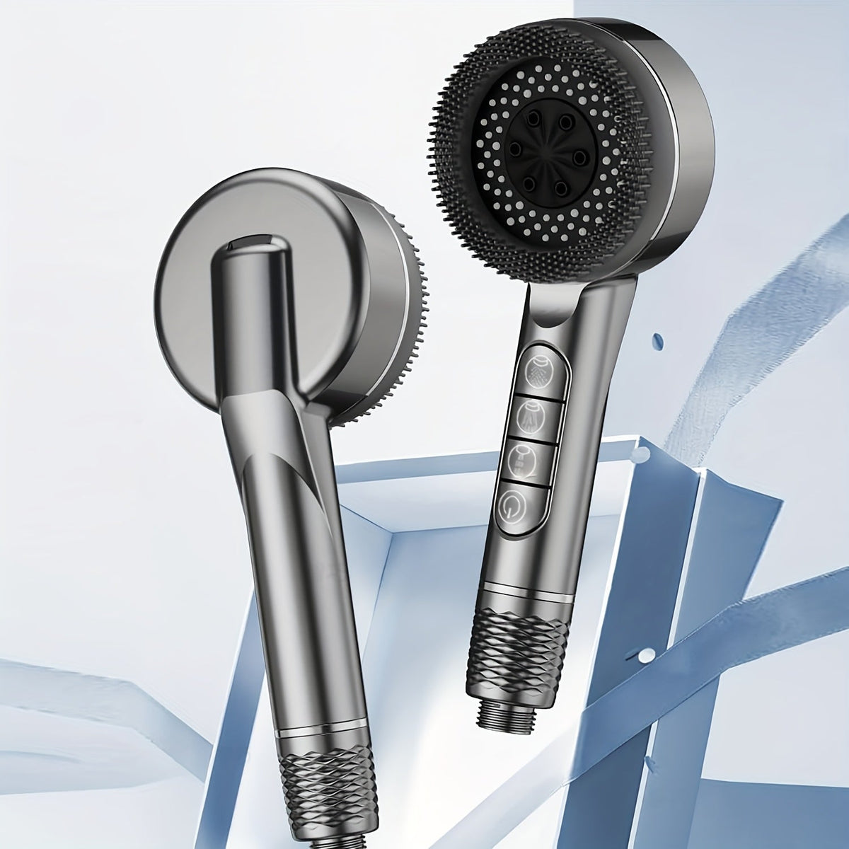 High-Pressure Hand Shower with 5 Spray Modes-Bedding & Bath > Bathroom Accessories-casanuva-casanuva