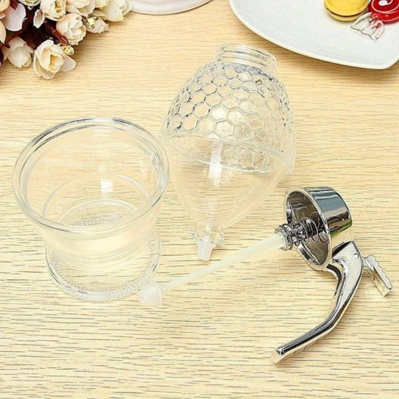 Honey Dispenser with Drip-Free Spout-Kitchen & Dining > Kitchen Accessories-casanuva-casanuva