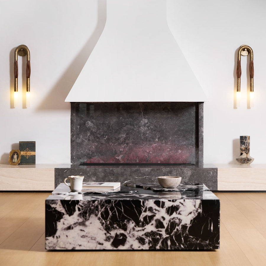Horsehair Wall Light Fixture-Lighting > Wall Lights-casanuva-casanuva