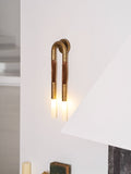 Horsehair Wall Light Fixture-Lighting > Wall Lights-casanuva-casanuva