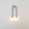 Horsehair Wall Light Fixture-Lighting > Wall Lights-casanuva-casanuva