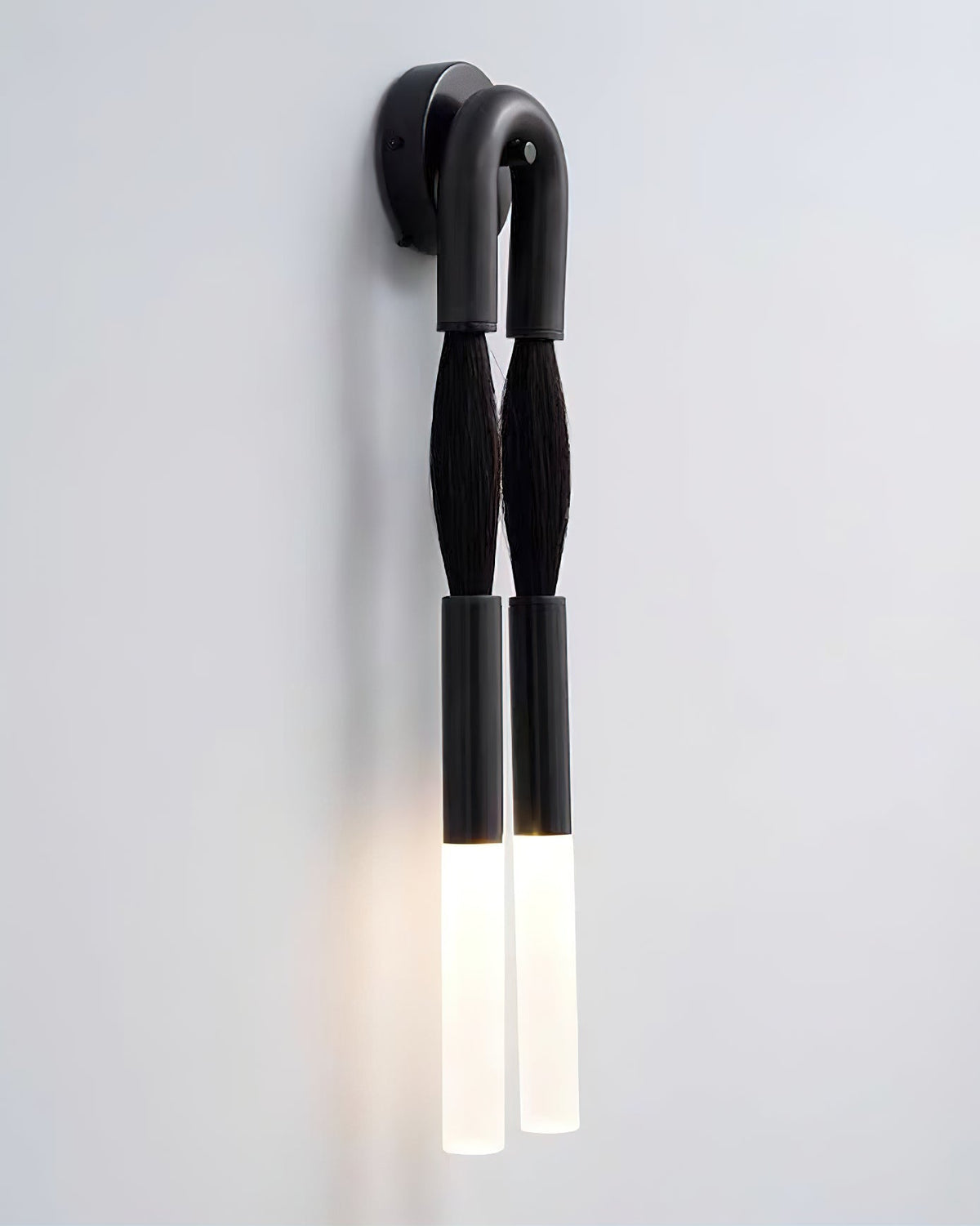 Horsehair Wall Light Fixture-Lighting > Wall Lights-casanuva-casanuva