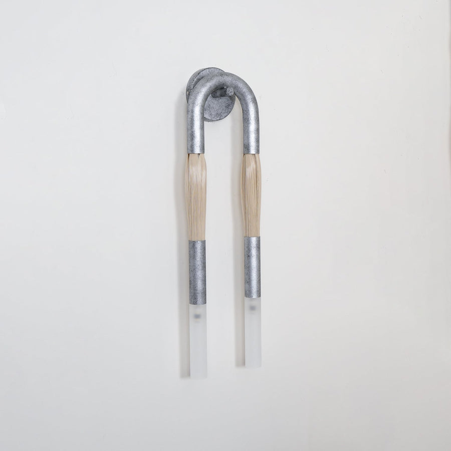 Horsehair Wall Light Fixture-Lighting > Wall Lights-casanuva-casanuva