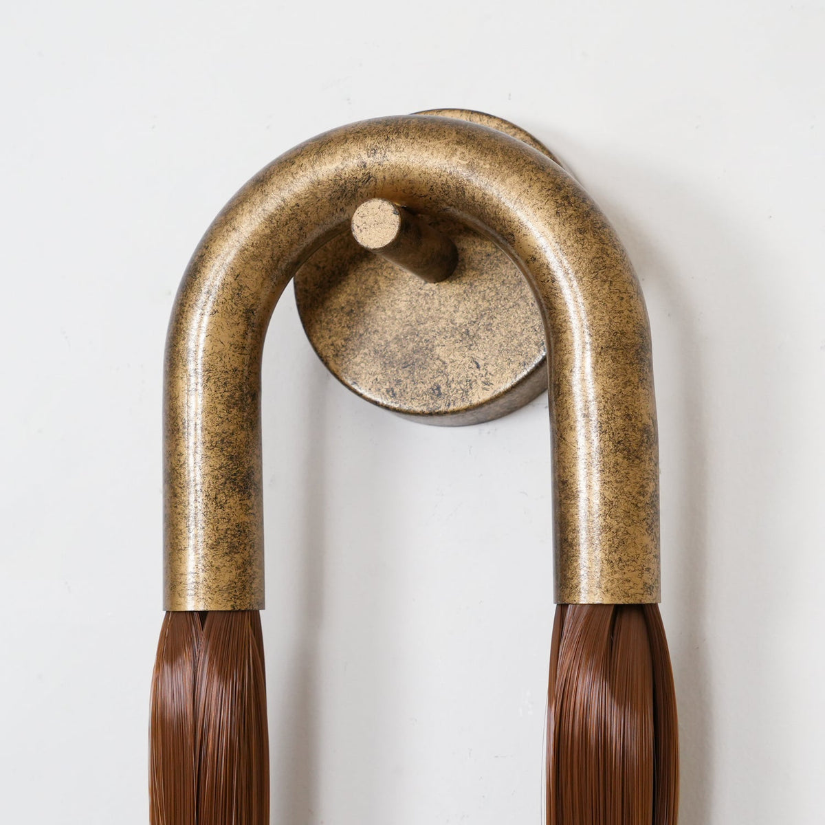 Horsehair Wall Light Fixture-Lighting > Wall Lights-casanuva-casanuva