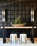Horsehair Wall Light Fixture-Lighting > Wall Lights-casanuva-casanuva