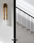 Horsehair Wall Light Fixture-Lighting > Wall Lights-casanuva-casanuva
