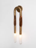 Horsehair Wall Light Fixture-Lighting > Wall Lights-casanuva-casanuva