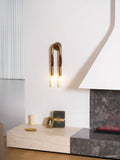 Horsehair Wall Light Fixture-Lighting > Wall Lights-casanuva-casanuva