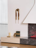 Horsehair Wall Light Fixture-Lighting > Wall Lights-casanuva-casanuva
