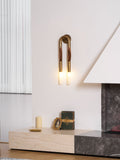 Horsehair Wall Light Fixture-Lighting > Wall Lights-casanuva-casanuva