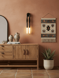Horsehair Wall Light Fixture-Lighting > Wall Lights-casanuva-casanuva