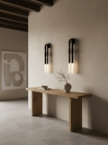 Horsehair Wall Light Fixture-Lighting > Wall Lights-casanuva-casanuva