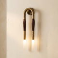 Horsehair Wall Light Fixture-Lighting > Wall Lights-casanuva-casanuva
