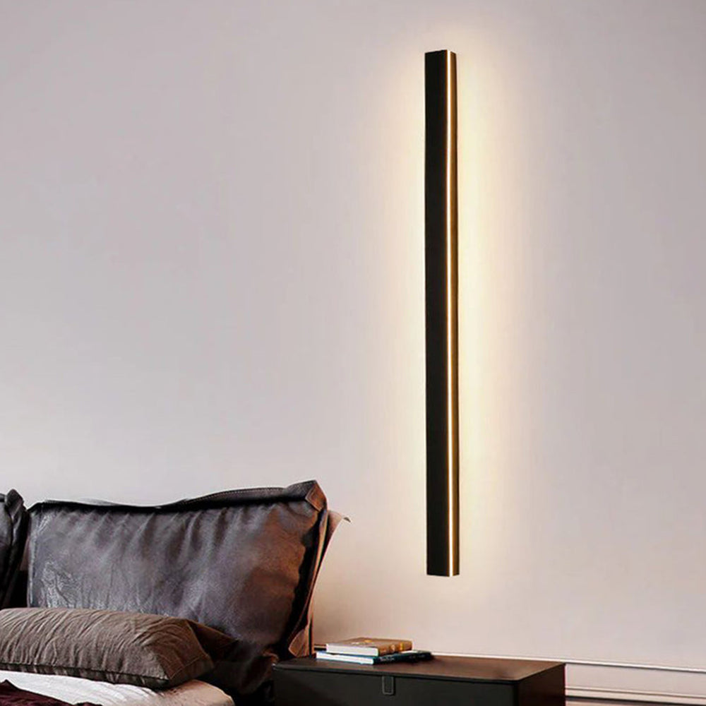 IP65 Black Acrylic LED Outdoor Wall Light-Lighting > Outdoor Lighting-casanuva-Black-W5*H120cm(29W)-White Light-casanuva