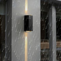 IP65 Black Aluminum LED Outdoor Wall Light-Lighting > Outdoor Lighting-casanuva-casanuva