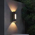 IP65 Black LED Outdoor Wall Light Warm Light-Lighting > Outdoor Lighting-casanuva-casanuva