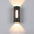 IP65 Black LED Outdoor Wall Light Warm Light-Lighting > Outdoor Lighting-casanuva-casanuva