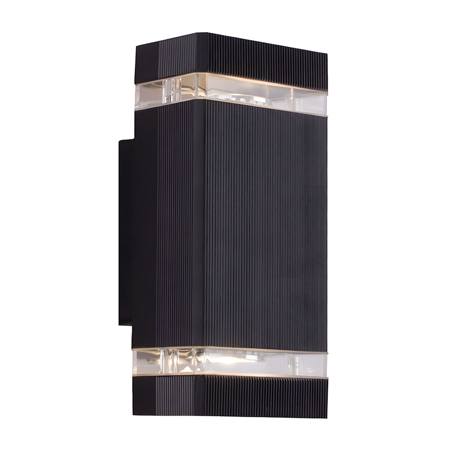 IP65 Black Outdoor Wall Light Up Down Design-Lighting > Outdoor Lighting-casanuva-casanuva