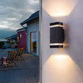 IP65 Black Outdoor Wall Light Up Down Design-Lighting > Outdoor Lighting-casanuva-casanuva