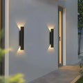 IP65 LED Outdoor Wall Light Set of 2 Aluminum Up-and-Down Fixtures-Lighting > Outdoor Lighting-casanuva-Black-L:61CM-White Light-casanuva