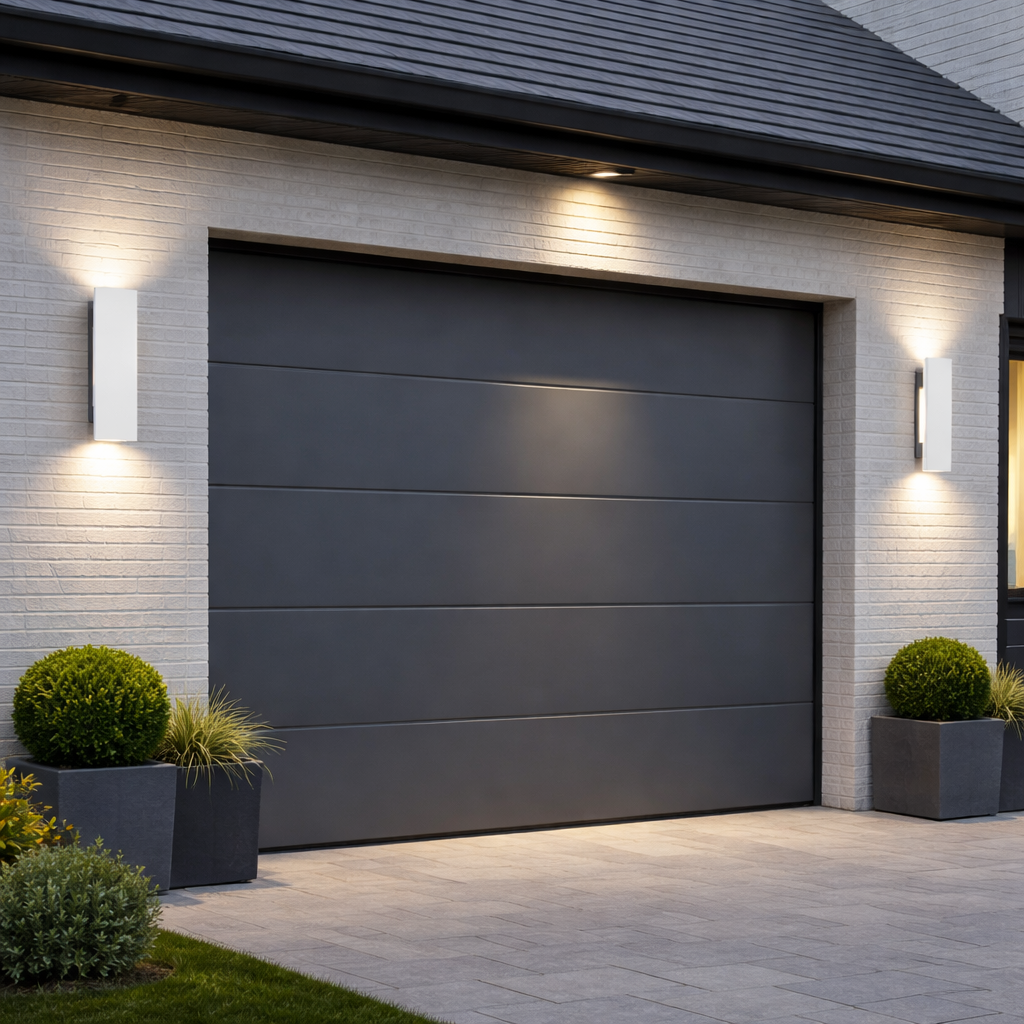 IP65 LED Outdoor Wall Light Set of 2 Aluminum Up-and-Down Fixtures-Lighting > Outdoor Lighting-casanuva-White-L:41CM-Warm Light-casanuva