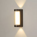 IP65 Waterproof Black Up Down Outdoor Wall Light for Garden Porch-Lighting > Outdoor Lighting-casanuva-casanuva