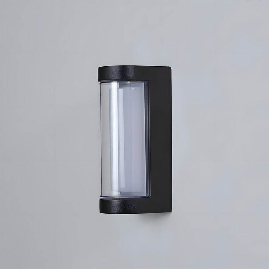 IP65 Waterproof Black Up Down Outdoor Wall Light for Garden Porch-Lighting > Outdoor Lighting-casanuva-casanuva